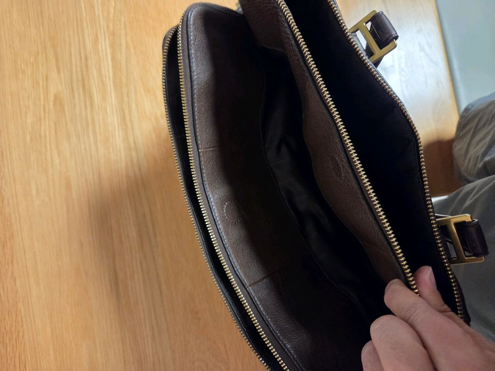 투미(Tumi) 가죽 서류가방--8