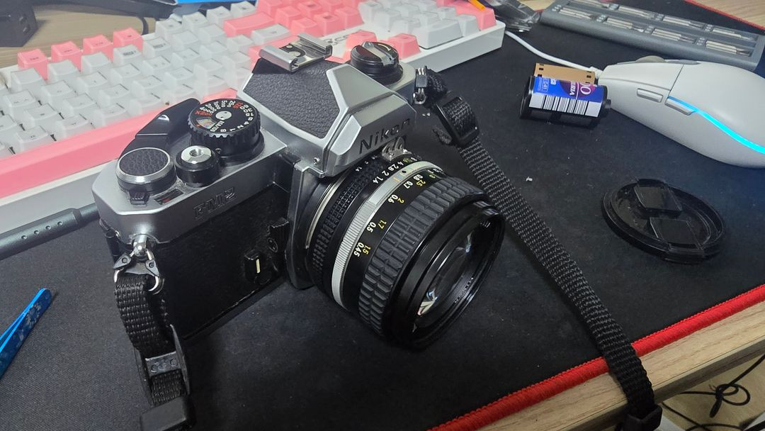 필름카메라 + 렌즈 세트--1