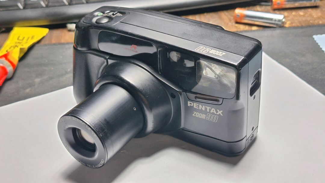 펜탁스 PENTAX ZOOM 90 필름카메라 빈티지 레트로 로모 앤틱 y2k 일본 감성 필카 촬영 사진 이미지