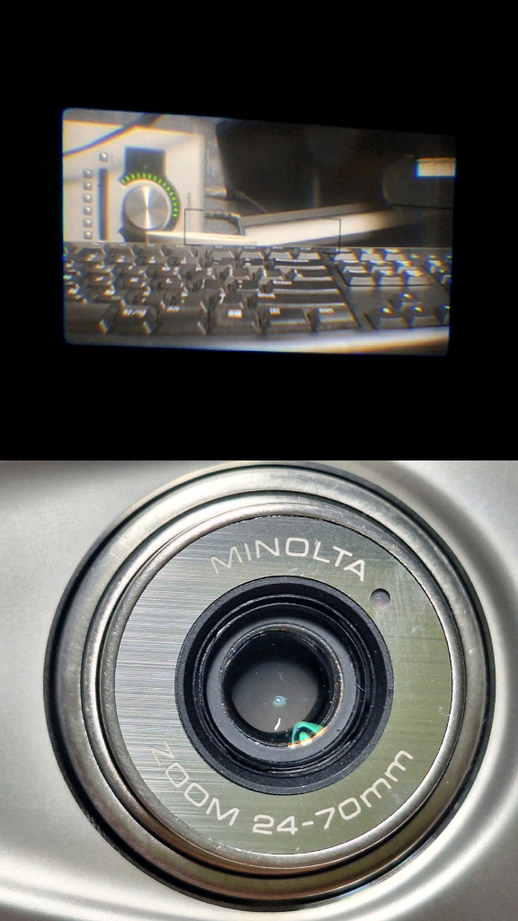 (파우치)미놀타 Vectis 300 aps 필름카메라 빈티지 레트로 로모 앤틱 y2k 일본 감성 필카 촬영 사진--3