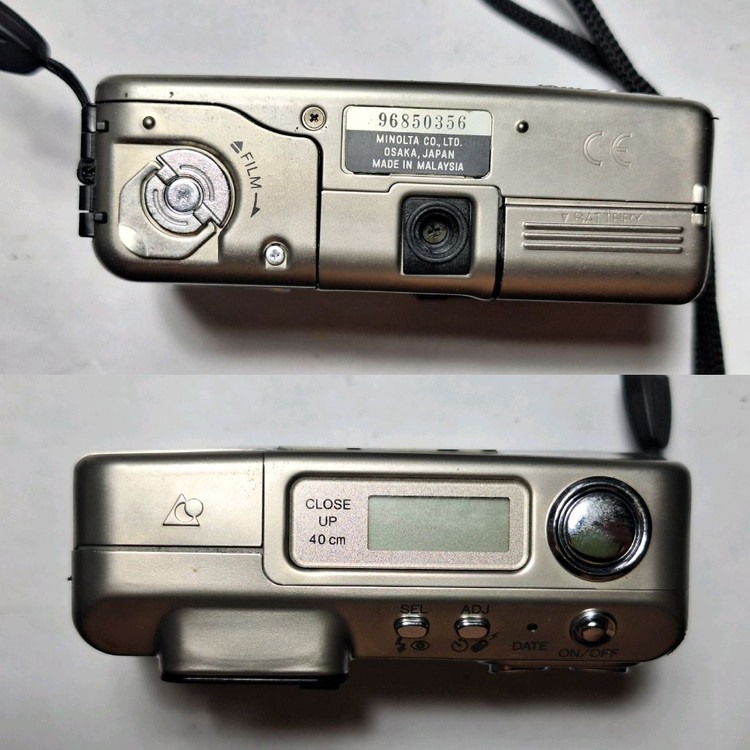 (파우치)미놀타 Vectis 300 aps 필름카메라 빈티지 레트로 로모 앤틱 y2k 일본 감성 필카 촬영 사진--5