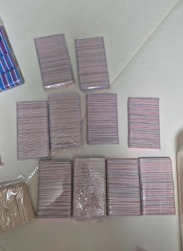네일팁 용품, 네일 파일, 우드 스틱 등 (새상품) 이미지