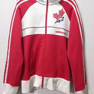 아디다스 구캐나다 빨흰 트랙탑 저지 져지집업 95/M 이미지