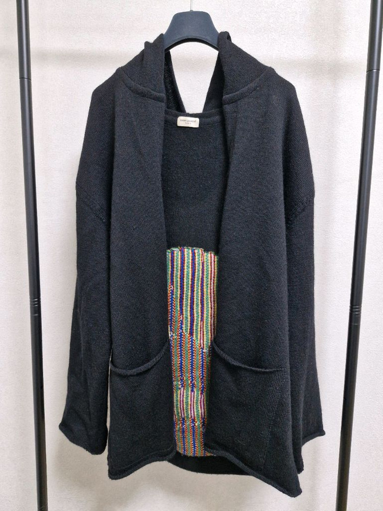 [M] SLP 생로랑 SS17 스윗 드림 샤크 울 니트 가디건--1