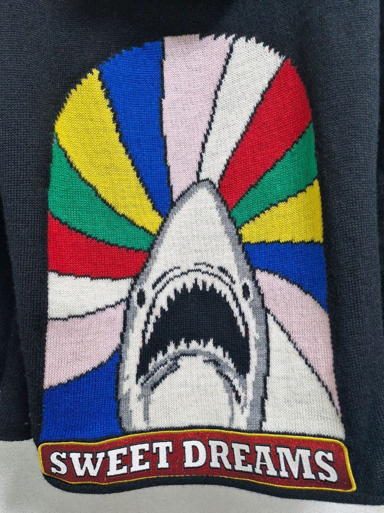 [M] SLP 생로랑 SS17 스윗 드림 샤크 울 니트 가디건--2