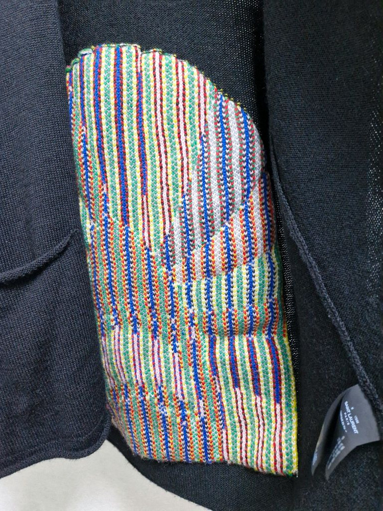 [M] SLP 생로랑 SS17 스윗 드림 샤크 울 니트 가디건--3