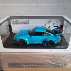 (새제품)1:18 이그니션 모델 ignition model RWB 993 Rauh Passion 한정판 판매합니다 이미지