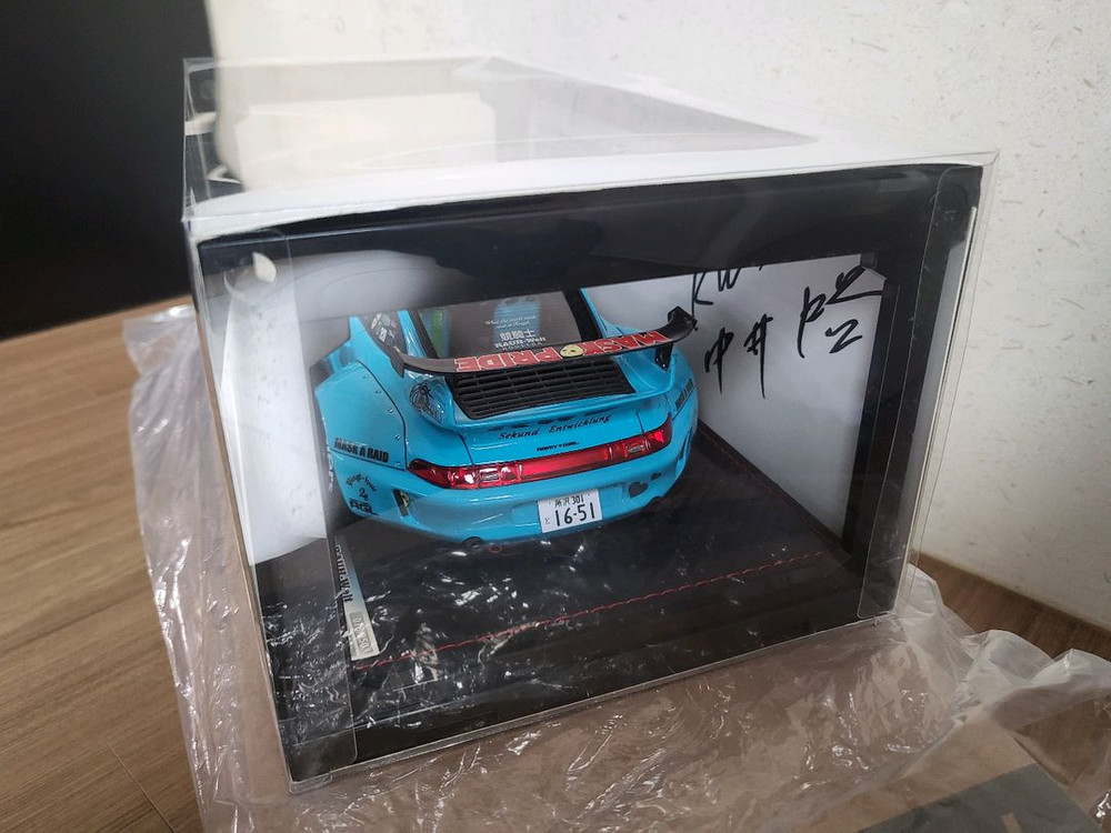 (새제품)1:18 이그니션 모델 ignition model RWB 993 Rauh Passion 한정판 판매합니다 이미지