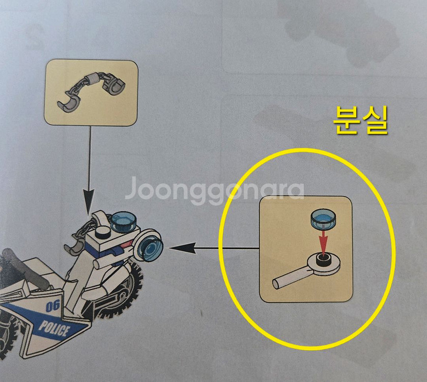 (가격내림) <정품> 레고 60141 레고 시티 경찰서 *박스없음*--1