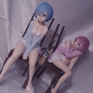리제로 렘람 미소녀 룸뤠어 릴렉스 피규어 일괄 이미지