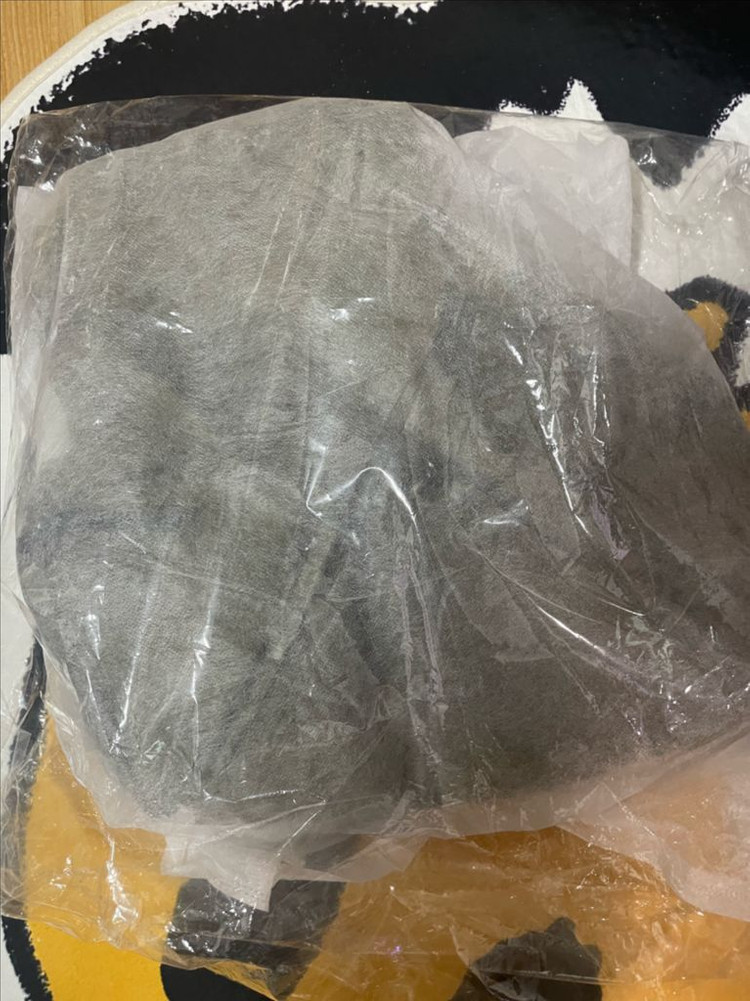 핑크파인애플 백팩 카키 STRINGRUCKSACK_KHAKI BLACK 이미지