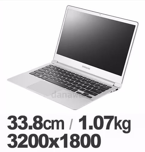개빠른 삼성 노트북 i5-5200U 13.3인치 QHD 3200x1800 노트북 na 이미지
