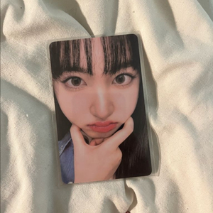 아이브 멤버 얼빡 포토카드 이미지