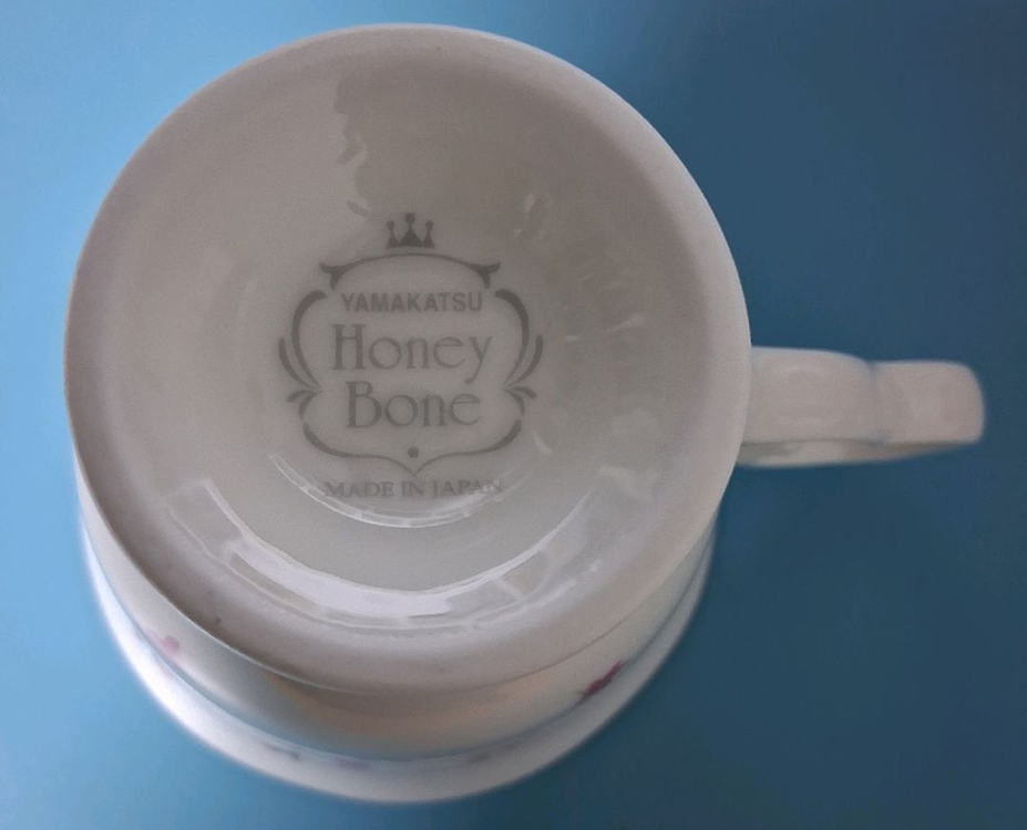 일본산 Honey bone 커피잔 세트--4