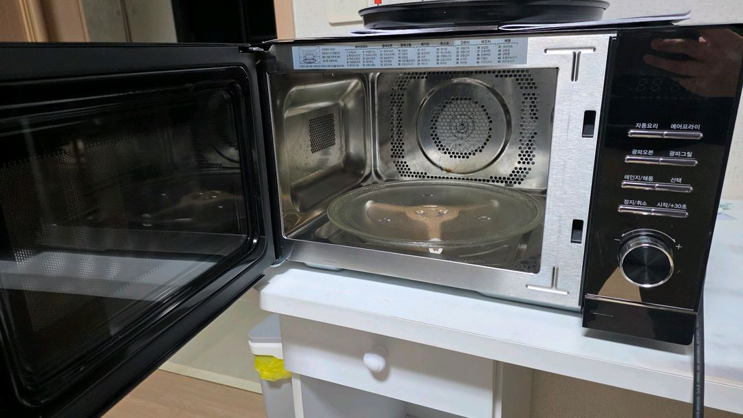 나비엔매직 트리플 광파오븐 블랙 23L--2