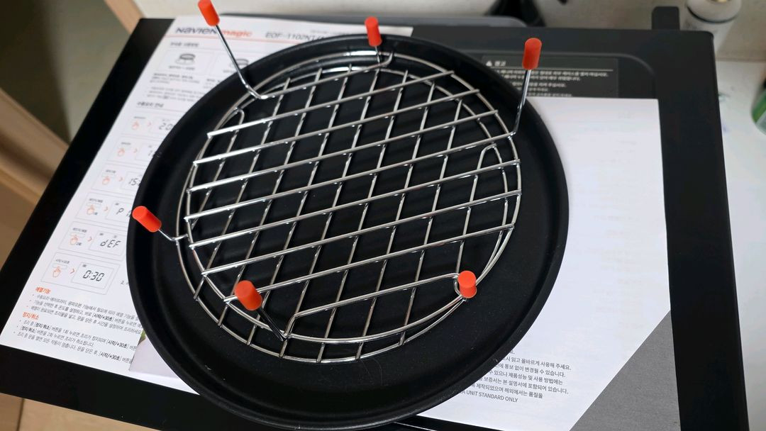 나비엔매직 트리플 광파오븐 블랙 23L--4