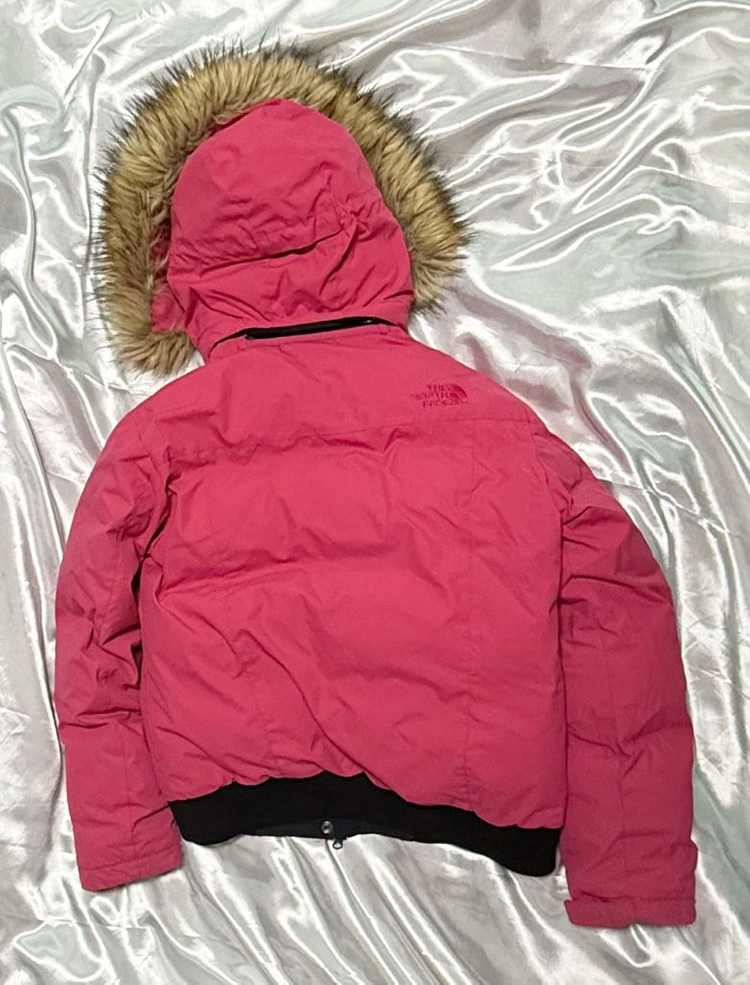 노스페이스 핫핑크 분홍 퍼 숏패딩 빈티지 95 맥머도 N2B 갸루--1