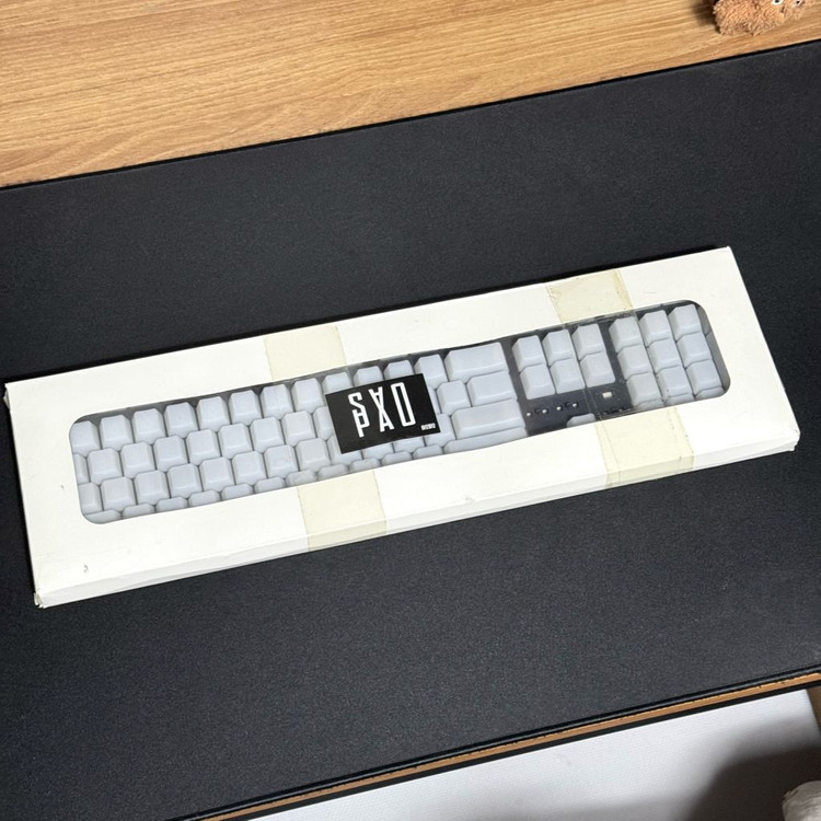 사오파오 무각 화이트 키캡 이미지