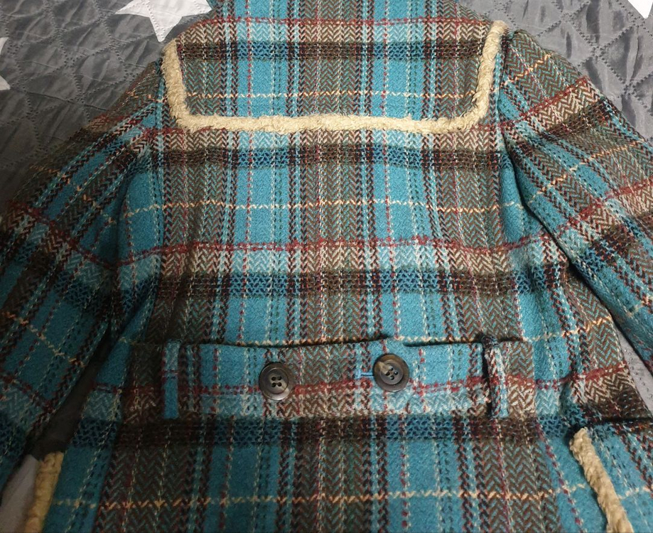 빈폴 빈티지 아웃투포켓 토클 울 코트 (S)--3