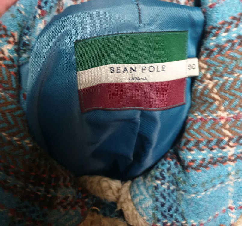 빈폴 빈티지 아웃투포켓 토클 울 코트 (S)--5