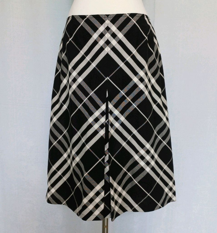 버버리 스커트--4