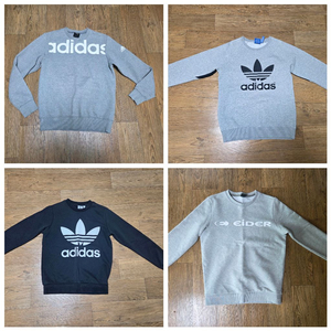 아이더,아디다스맨투맨 세트