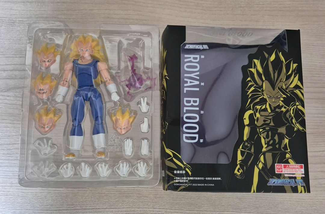 shf 드래곤볼 데모니컬핏 초사이어인3 마인베지터 이미지