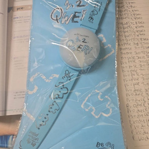 QWER 한정판 응원밴드