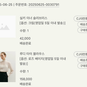 sie 시에 루디 타이 블라우스/실키 이너 슬리브리스