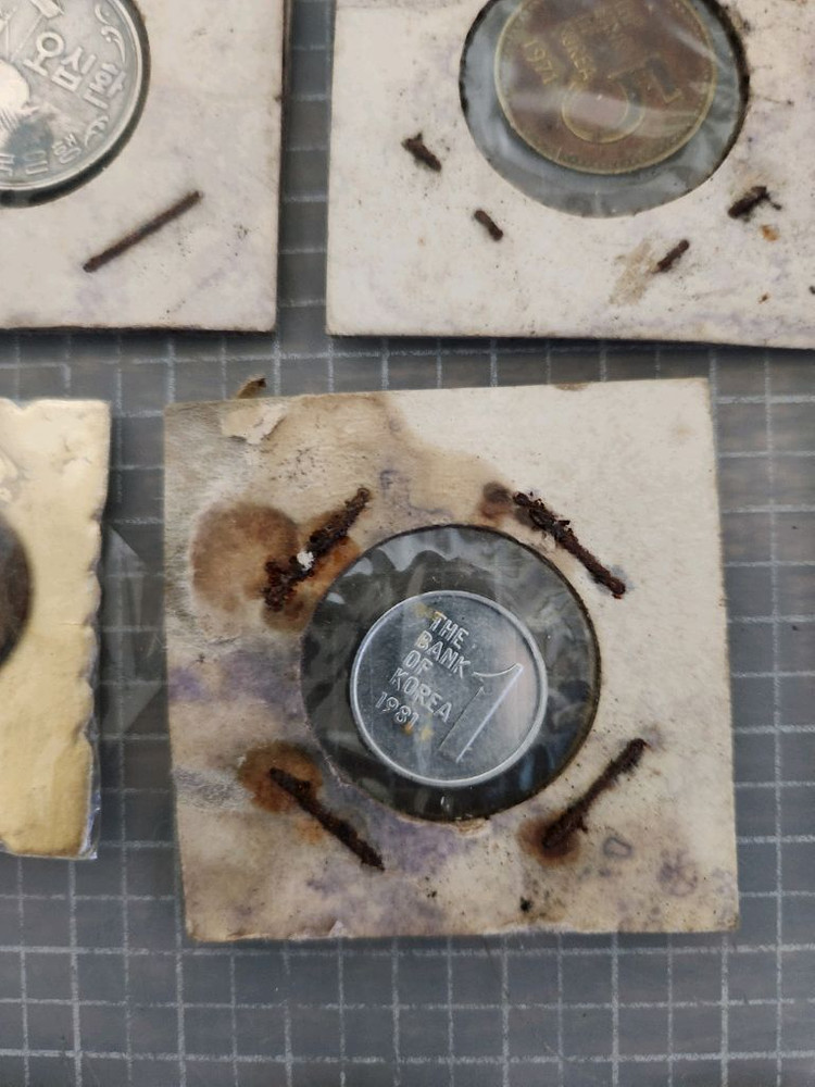 기념주화 및 옛날 동전 모음 일괄--3