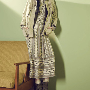 새상품 M 와팬 야상 자켓 점퍼 써스데이아일랜드 이미지