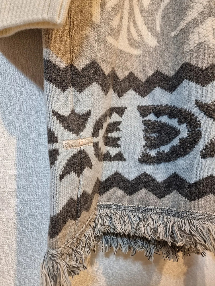 새상품 S 보헤미안 롱가디건 써스데이아일랜드 이미지