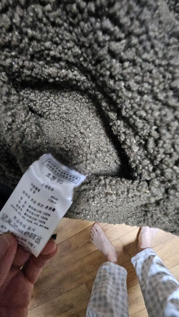 [새상품] 카카오프렌즈 양면 보아 패딩 자켓--2