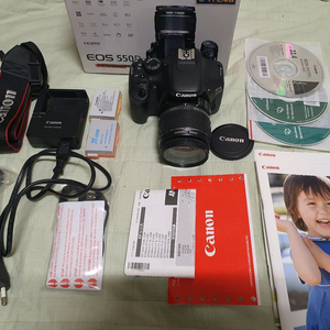 캐논 eos 550d 정품 풀셋트 이미지