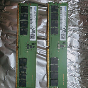 DDR5 32GB 메모리 2개 세트 이미지