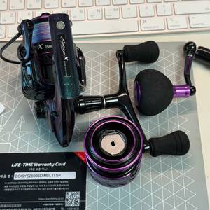 아부가르시아 에기시스X 2500SDH 스피닝릴 + 추가스풀 + 피워핸들