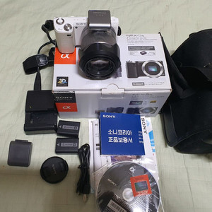 sony nex5n+18-55 렌즈 미러리스 카메라 풀셋 이미지