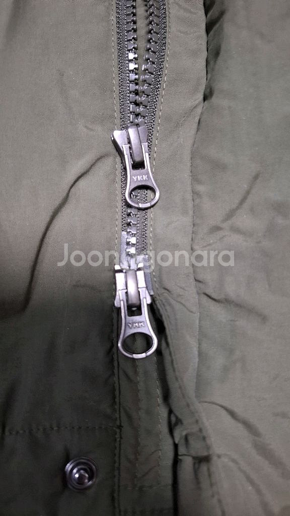 빈폴 아웃도어 여성 구스다운 야상자켓 95 솜털 90%--5