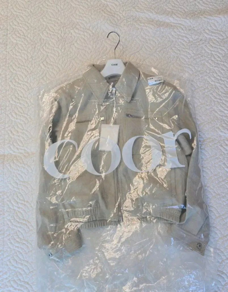 쿠어 울 린넨 자켓/ S사이즈/ 미시착 새제품--2