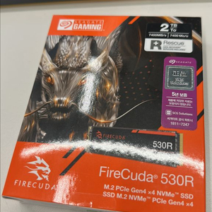 씨게이트 NVMe SSD 2TB 530 미사용 미개봉