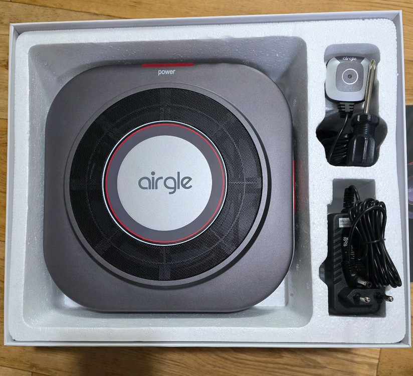 에어글 Airgle AG25 미니 공기청정기 미개봉 신품 이미지