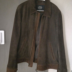 맨온더분 [Man On The Boon]스웨이드 가죽 자켓