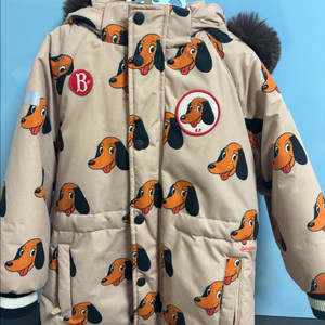 베베드피노 올오버 꽁뜨 강아지 스키패딩 120