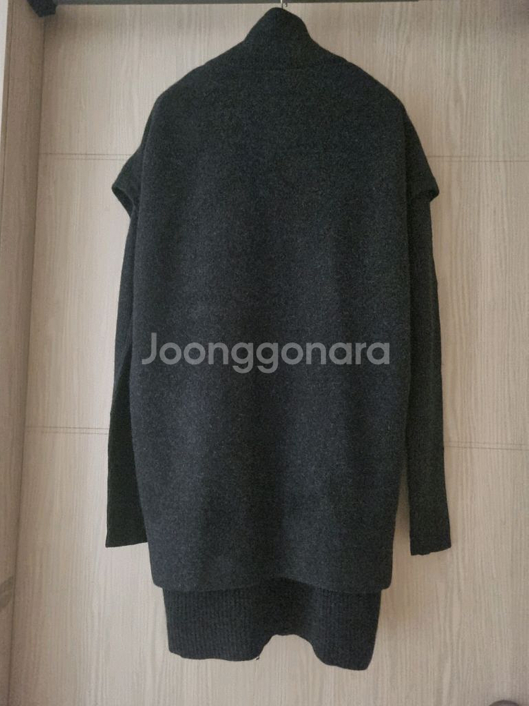 CK캘빈클라인 니트 원피스 자켓--2