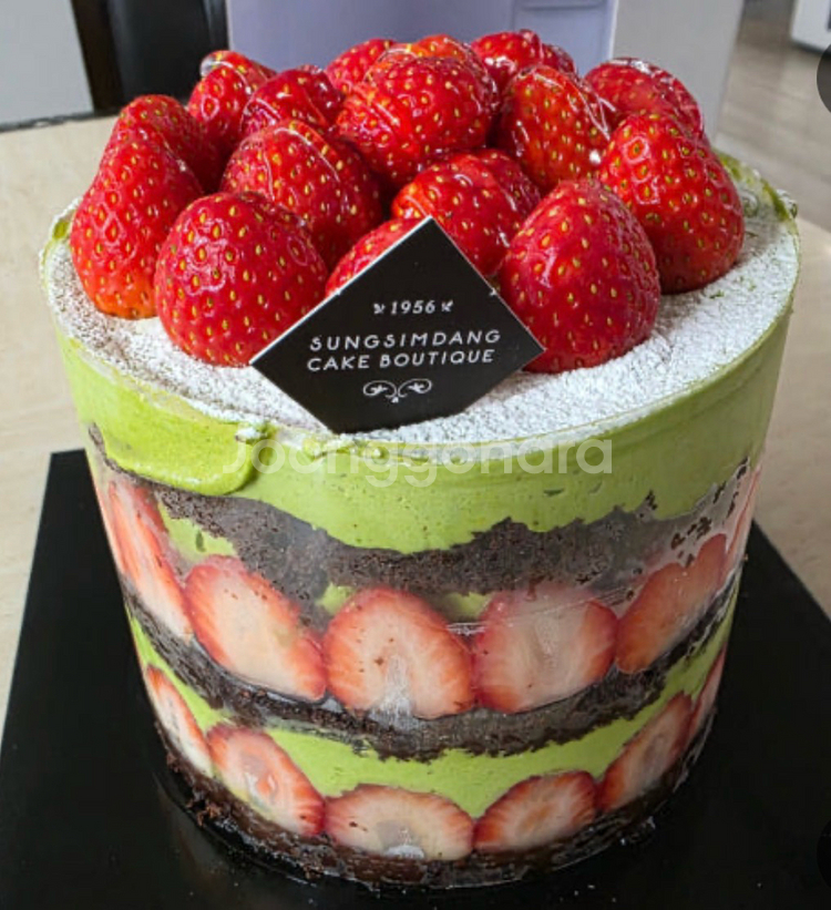 성심당 말차시루 딸기시루막내 순수롤--1