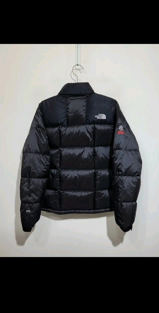 (90) 노스페이스 거위털 패딩점퍼 블랙 서밋시리즈 800 다운자켓--7
