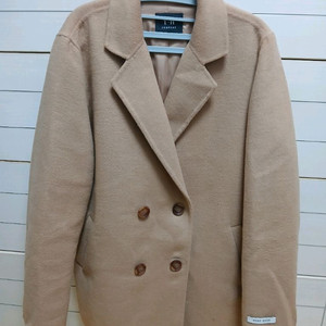 TH COMPANY 베이지 핸드메이드 더블 코트55사이즈45000원 정가30만원대 상태최상 모.알파카