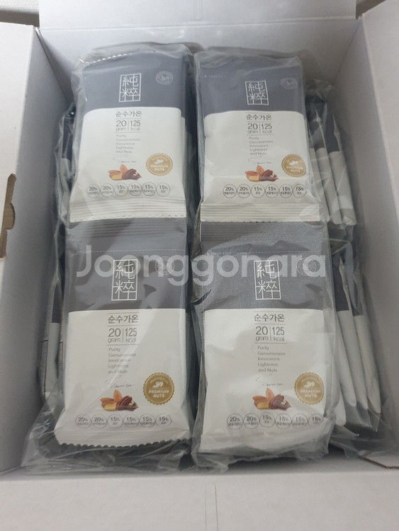 산과들에 하루견과 순수가온 20g x 100개입 프리미엄 선물세트 한줌견과 오직견과 미개봉 새제품--1