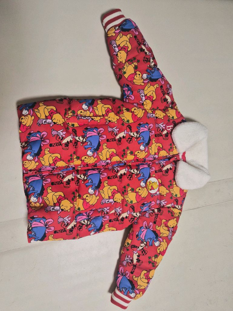 베베드피노 푸우 헤비 덕다운 패딩 120 새상품--2