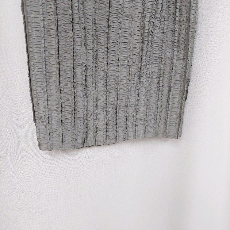 버버리 실크 주름 스커트--2